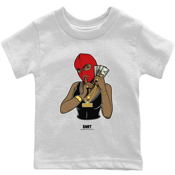 Jordan 9 Chile Red Sneaker Match Tees Gangster Women Sneaker Tees Jordan 9 Chile Red Sneaker Release Tees Kids Shirts