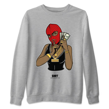 Jordan 9 Chile Red Sneaker Match Tees Gangster Women Sneaker Tees Jordan 9 Chile Red Sneaker Release Tees Unisex Shirts