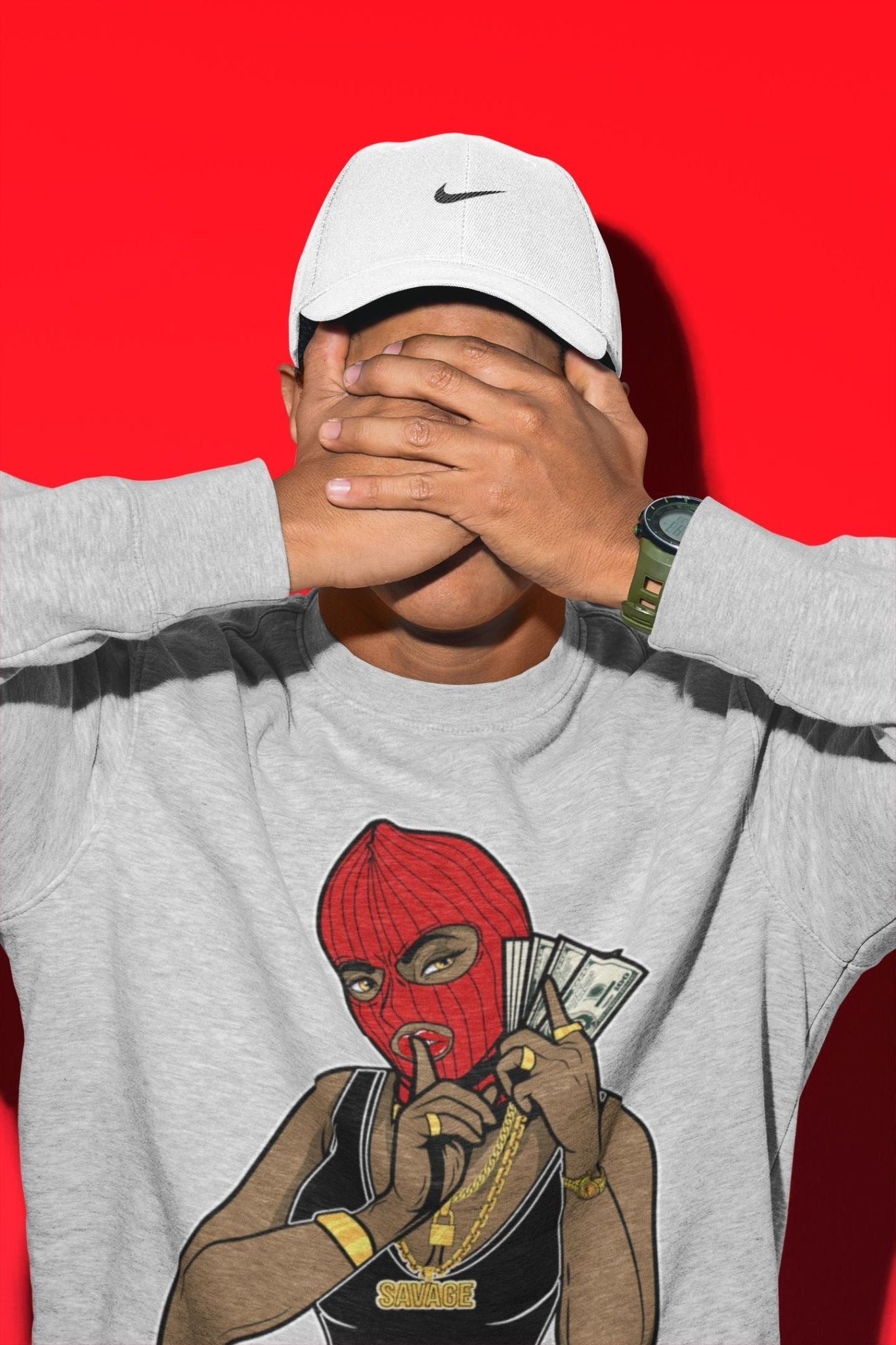 Jordan 9 Chile Red Sneaker Match Tees Gangster Women Sneaker Tees Jordan 9 Chile Red Sneaker Release Tees Unisex Shirts