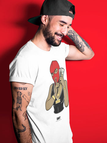 Jordan 9 Chile Red Sneaker Match Tees Gangster Women Sneaker Tees Jordan 9 Chile Red Sneaker Release Tees Unisex Shirts