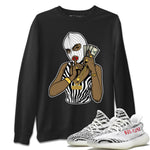 Yeezy 350 Zebra Sneaker Match Tees Gangster Women Sneaker Tees Yeezy 350 Zebra Sneaker Release Tees Unisex Shirts