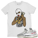 Yeezy 350 Zebra Sneaker Match Tees Gangster Women Sneaker Tees Yeezy 350 Zebra Sneaker Release Tees Unisex Shirts