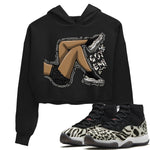 Jordan 11 Animal Instinct Sneaker Match Tees Get Em Legs Sneaker Tees Jordan 11 Animal Instinct Sneaker Release Tees Women's Shirts