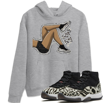 Jordan 11 Animal Instinct Sneaker Match Tees Get Em Legs Sneaker Tees Jordan 11 Animal Instinct Sneaker Release Tees Unisex Shirts
