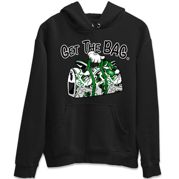 Air Jordan 1 Celtics Sneaker Match Tees Get The Bag Sneaker Tees Air Jordan 1 Retro Celtics Sneaker Release Tees Unisex Shirts Black 2