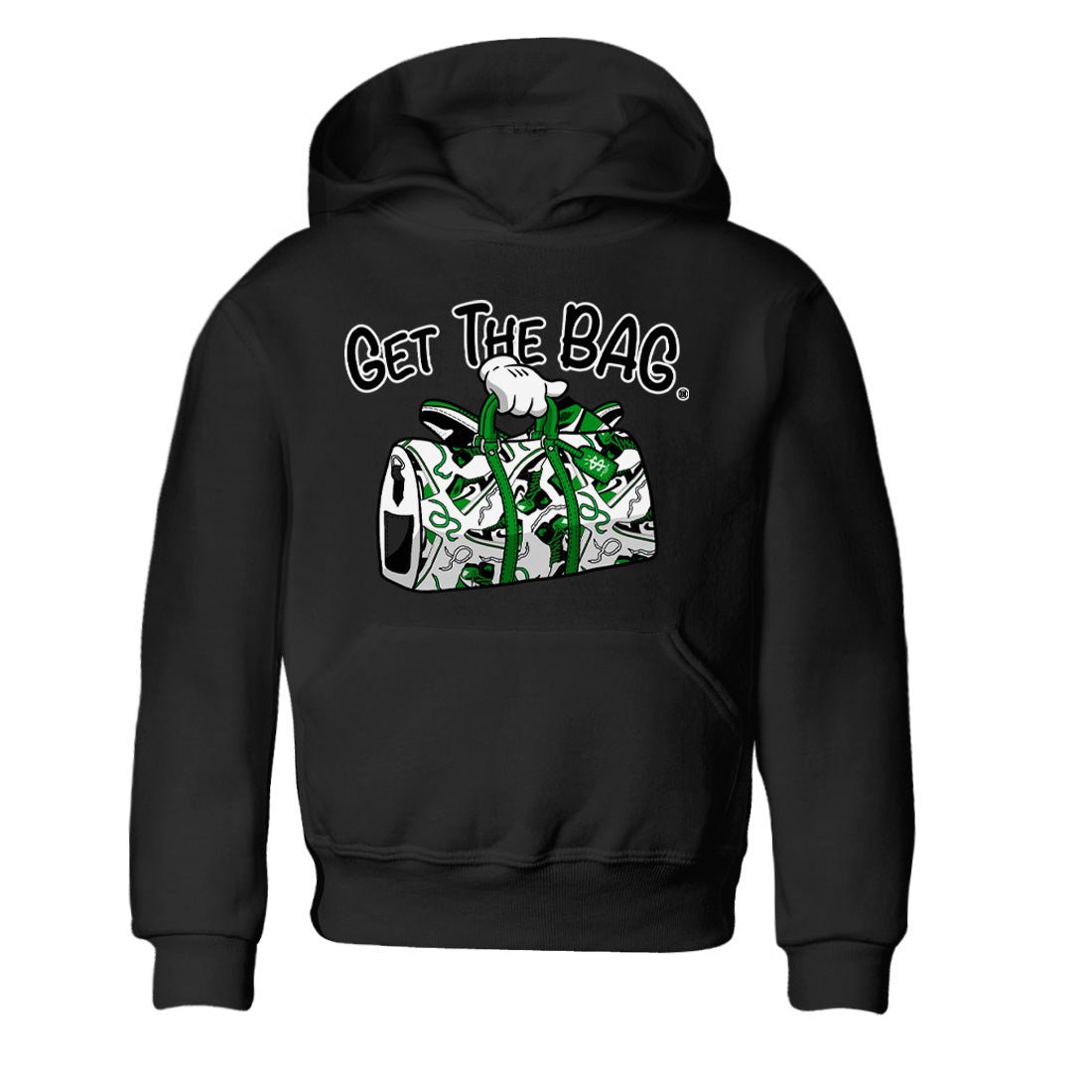 Get The Bag Kids Tops - Air Jordan 1 Celtics - SNRT Sneaker Tee