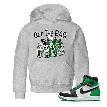 Get The Bag Kids Tops - Air Jordan 1 Celtics - SNRT Sneaker Tee