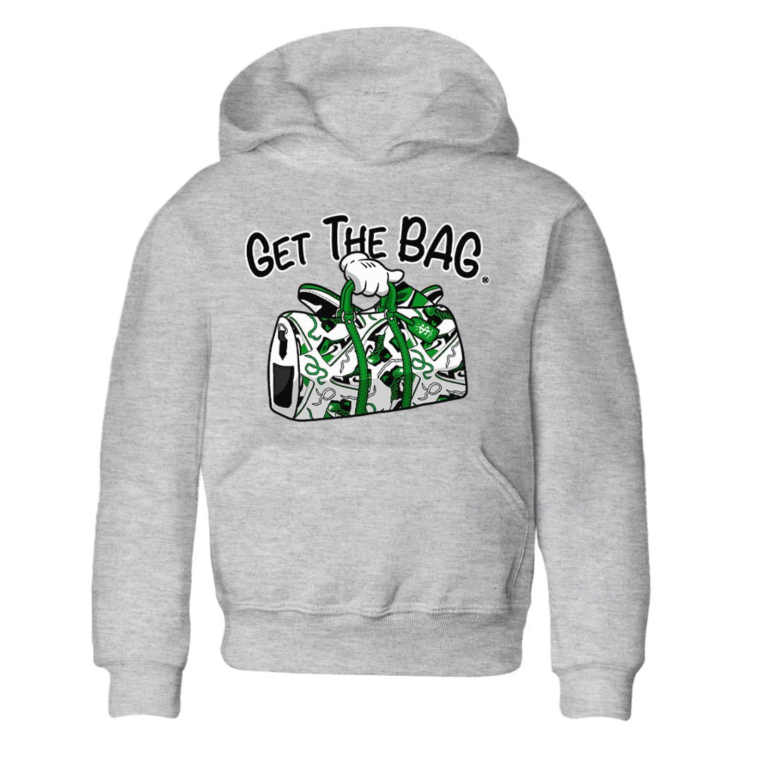 Get The Bag Kids Tops - Air Jordan 1 Celtics - SNRT Sneaker Tee