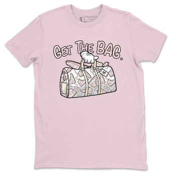 Air Jordan 1 Washed Pink Sneaker Match Tees Get The Bag Sneaker Tees Air Jordan 1 High OG WMNS Washed Pink Tees Unisex Shirts Pink 2