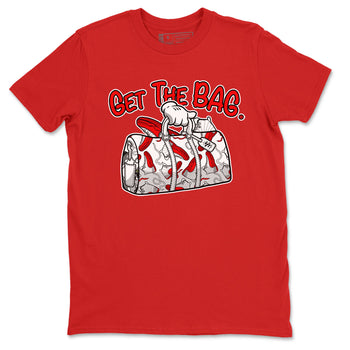 Air Jordan 12 Retro Cherry shirt to match jordans Get The Bag sneaker tees Air Jordan 12 Cherry SNRT Sneaker Release Tees Crew Neck T-ShirtUnisex Red 2 T-Shirt