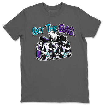 AJ6 Aqua Sneaker Match Tees Get The Bag Sneaker Tees Air Jordan 6 Aqua SNRT Sneaker Release Tees Unisex Shirts Cool Grey 2