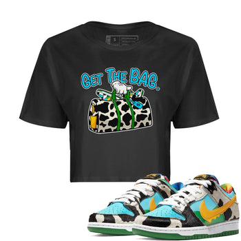 Dunk Chunky Dunky Tee Get The Bag Sneaker Tees Dunk Chunky Dunky Sneaker Release Tees Women's Shirts Black 1