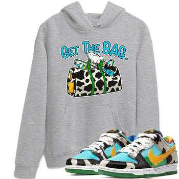Dunk Chunky Dunky Tee Get The Bag Sneaker Tees Dunk Chunky Dunky Sneaker Release Tees Unisex Shirts Heather Grey 1