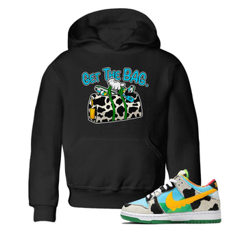 Dunk Chunky Dunky Tee Get The Bag Sneaker Tees Dunk Chunky Dunky Sneaker Release Tees Kids Shirts Black 1