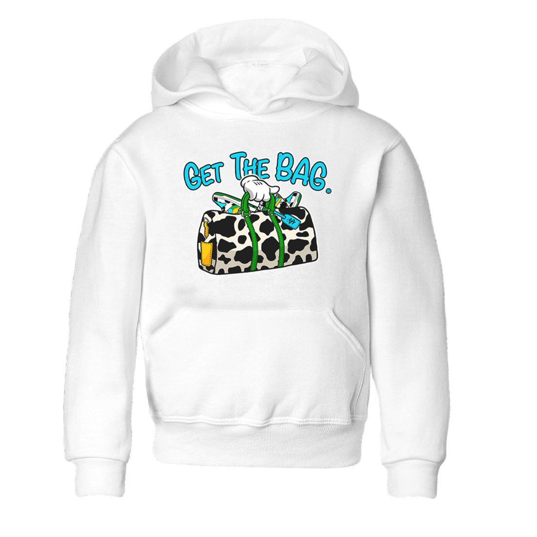Dunk Chunky Dunky Tee Get The Bag Sneaker Tees Dunk Chunky Dunky Sneaker Release Tees Kids Shirts White 2