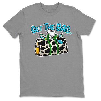 Dunk Chunky Dunky Tee Get The Bag Sneaker Tees Dunk Chunky Dunky Sneaker Release Tees Unisex Shirts Heather Grey 2