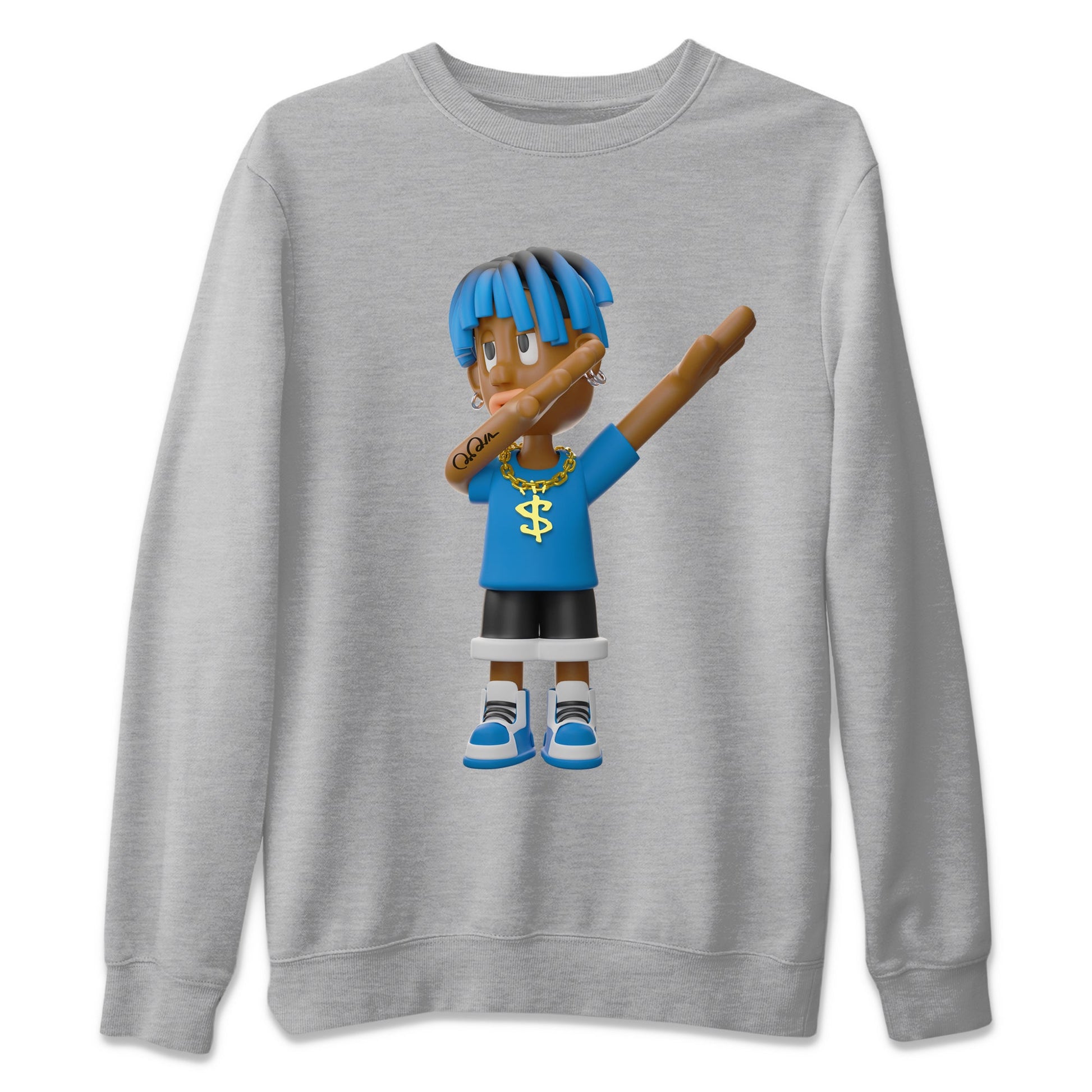 Air Jordan 1 Travis Scott Fragment Sneaker Match Tees Get'em Boy Sneaker Tees AJ1 OG High Travis Scott Fragment Sneaker Release Tees Unisex Shirts Heather Grey 2