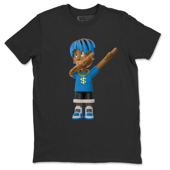 Air Jordan 1 Travis Scott Fragment Sneaker Match Tees Get'em Boy Sneaker Tees AJ1 OG High Travis Scott Fragment Sneaker Release Tees Unisex Shirts Black 2