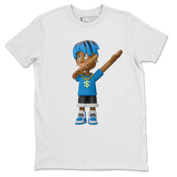 Air Jordan 1 Travis Scott Fragment Sneaker Match Tees Get'em Boy Sneaker Tees AJ1 OG High Travis Scott Fragment Sneaker Release Tees Unisex Shirts White 2
