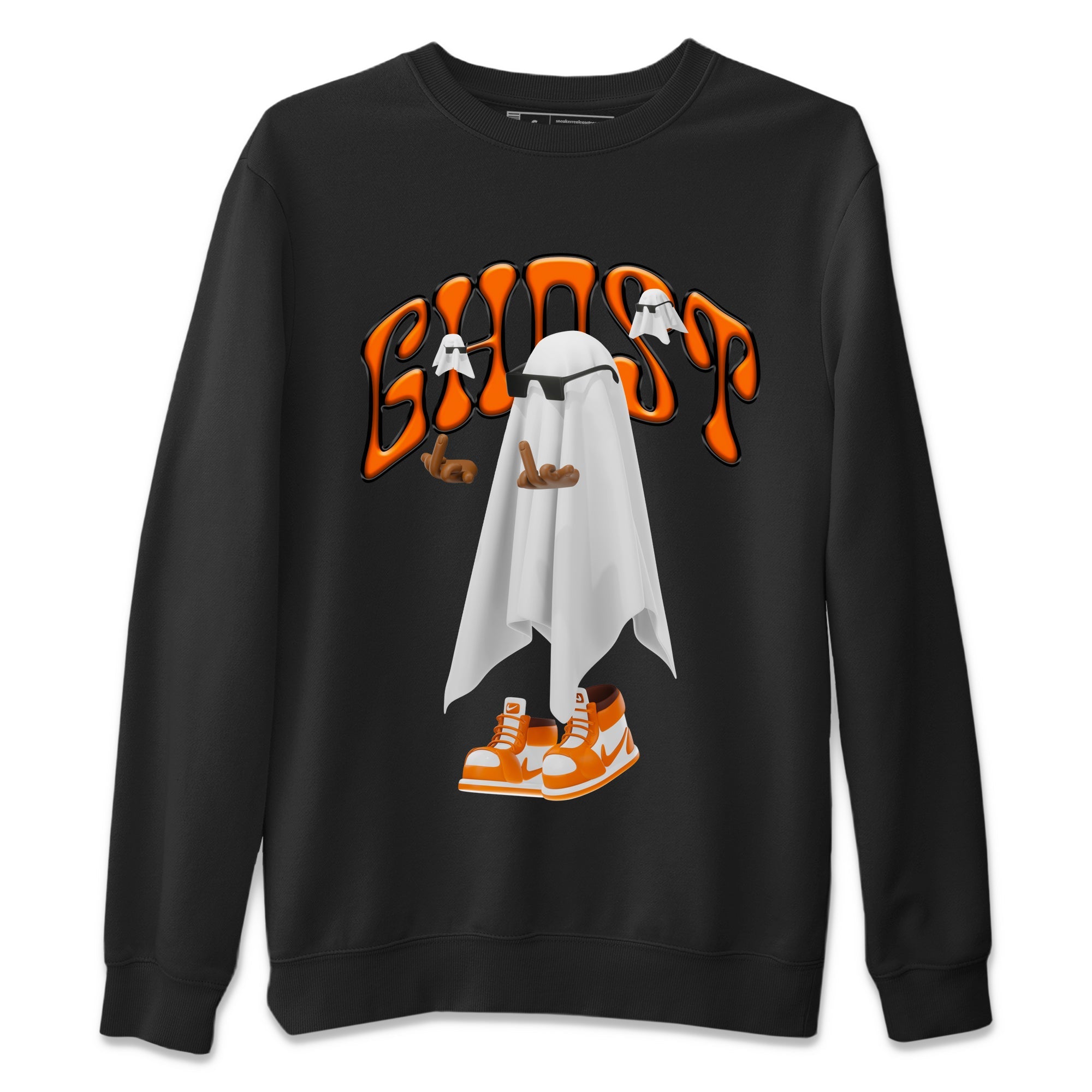 Air Jordan 1 Starfish shirt to match jordans Ghost Gang sneaker tees AJ1 Starfish SNRT Sneaker Release Tees Unisex Black 2 T-Shirt