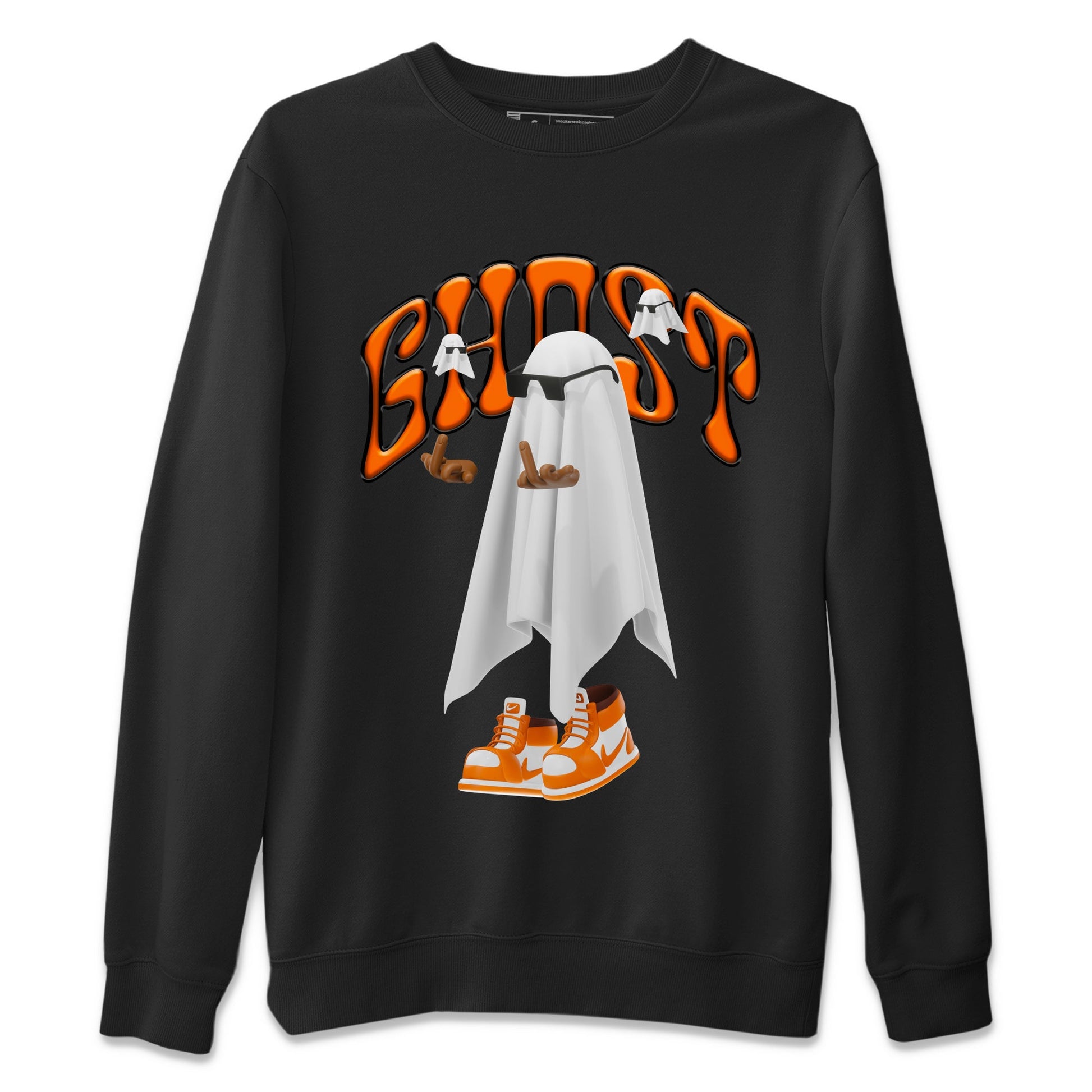 Air Jordan 1 Starfish shirt to match jordans Ghost Gang sneaker tees AJ1 Starfish SNRT Sneaker Release Tees Unisex Black 2 T-Shirt
