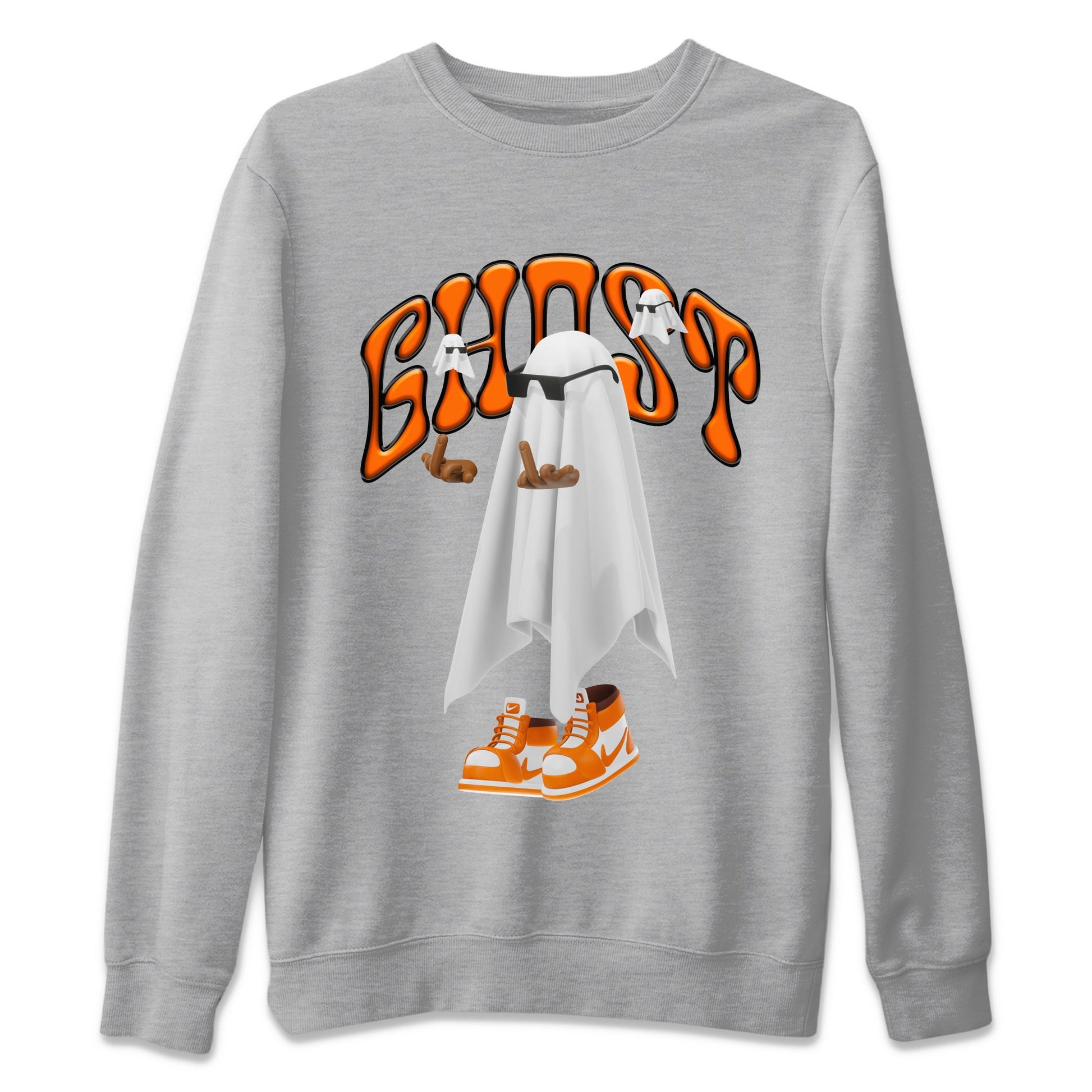 Air Jordan 1 Starfish shirt to match jordans Ghost Gang sneaker tees AJ1 Starfish SNRT Sneaker Release Tees Unisex Heather Grey 2 T-Shirt