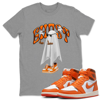 Air Jordan 1 Starfish shirt to match jordans Ghost Gang sneaker tees AJ1 Starfish SNRT Sneaker Release Tees Unisex Heather Grey 1 T-Shirt