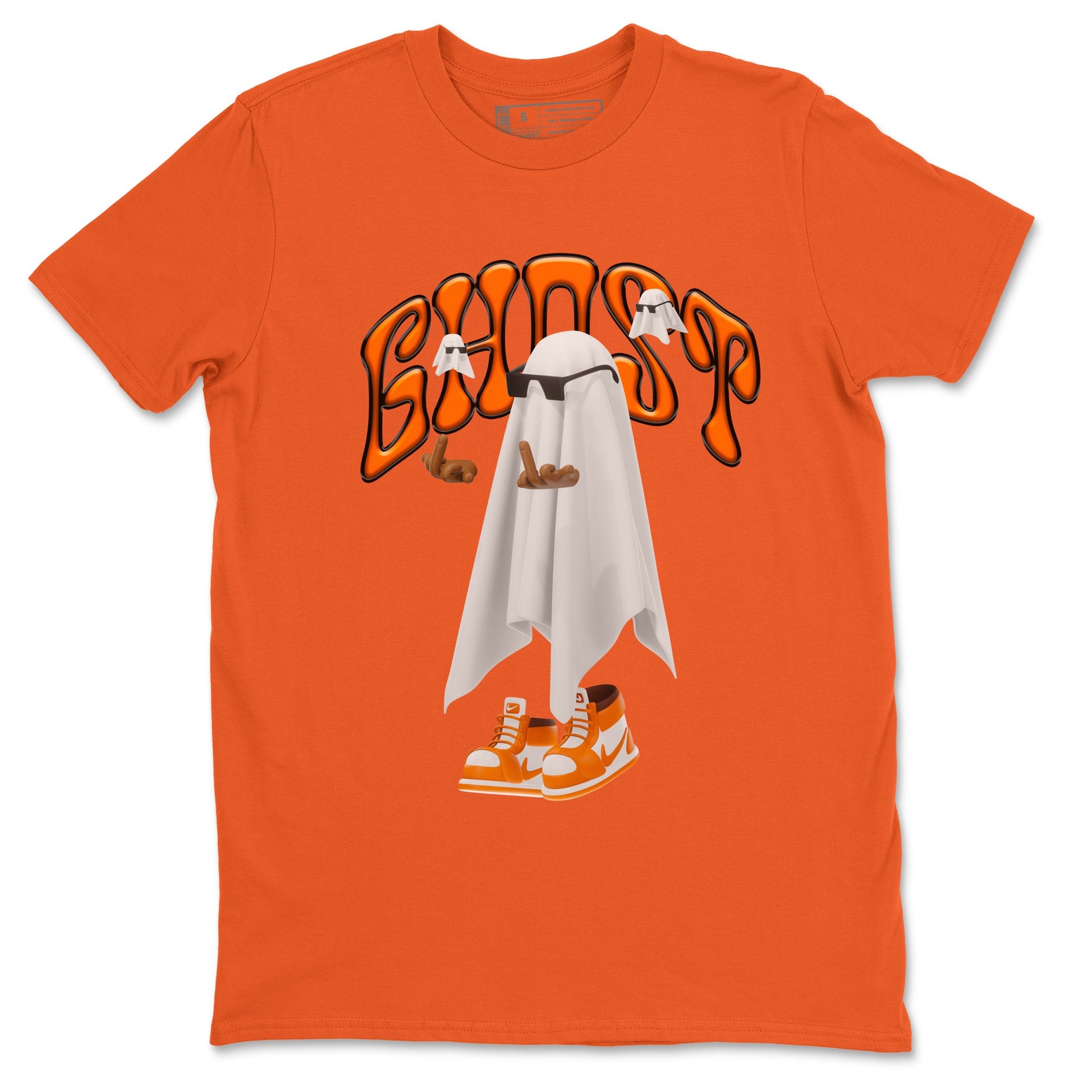 Air Jordan 1 Starfish shirt to match jordans Ghost Gang sneaker tees AJ1 Starfish SNRT Sneaker Release Tees Unisex Orange 2 T-Shirt