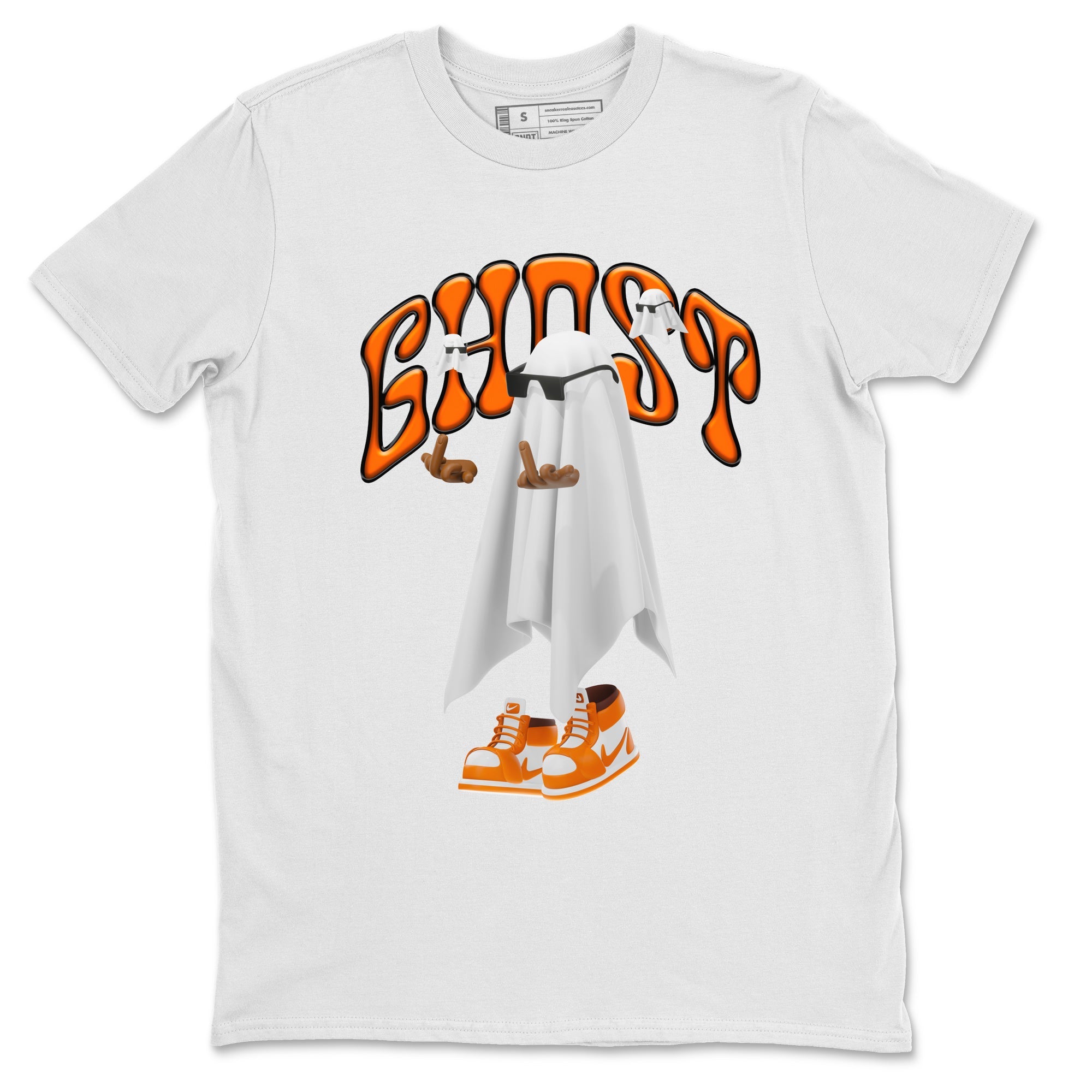 Air Jordan 1 Starfish shirt to match jordans Ghost Gang sneaker tees AJ1 Starfish SNRT Sneaker Release Tees Unisex White 2 T-Shirt