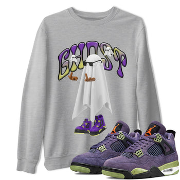 Air Jordan 4 Canyon shirt to match jordans Ghost Gang sneaker tees Air Jordan 4 Canyon SNRT Sneaker Release Tees Unisex Heather Grey 1 T-Shirt