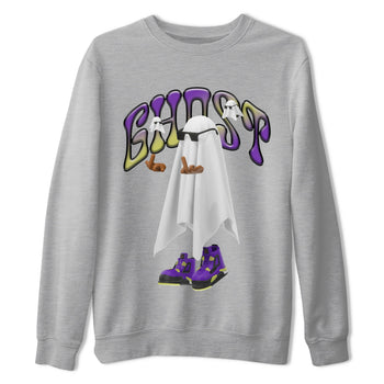 Air Jordan 4 Canyon shirt to match jordans Ghost Gang sneaker tees Air Jordan 4 Canyon SNRT Sneaker Release Tees Unisex Heather Grey 2 T-Shirt