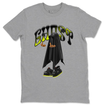 Dunk Mid Premium shirt to match jordans Ghost Gang sneaker tees halloween horror nights Nike Dunk Halloween SNRT Sneaker Release Tees Unisex Heather Grey 2 T-Shirt