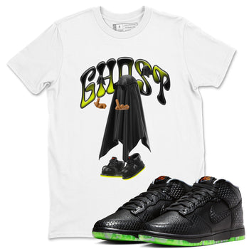 Dunk Mid Premium shirt to match jordans Ghost Gang sneaker tees halloween horror nights Nike Dunk Halloween SNRT Sneaker Release Tees Unisex White 1 T-Shirt