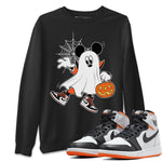 Jordan 1 Electro Orange unique Halloween sneaker tee Ghost Mouse Sneaker Tees Jordan 1 Electro Orange Sneaker Release Tees Unisex Shirts