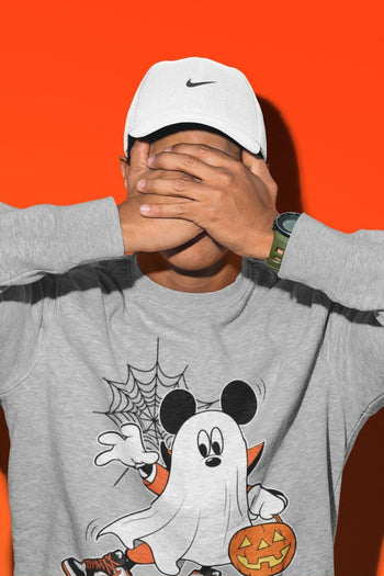 Jordan 1 Electro Orange unique Halloween sneaker tee Ghost Mouse Sneaker Tees Jordan 1 Electro Orange Sneaker Release Tees Unisex Shirts