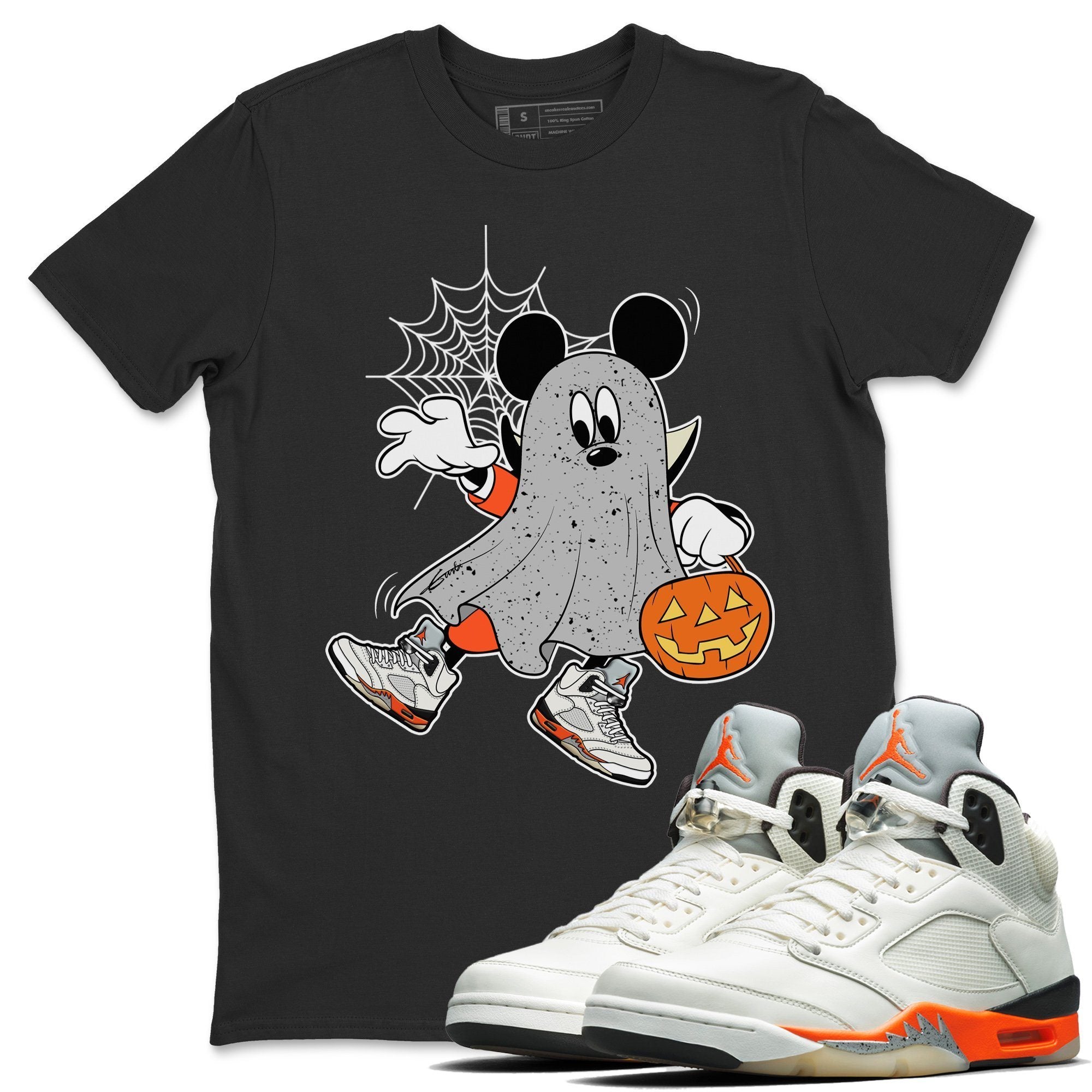 Jordan 5 Shattered Backboard unique Halloween sneaker tee Ghost Mouse Sneaker Tees Jordan 5 Shattered Backboard Sneaker Release Tees Unisex Shirts