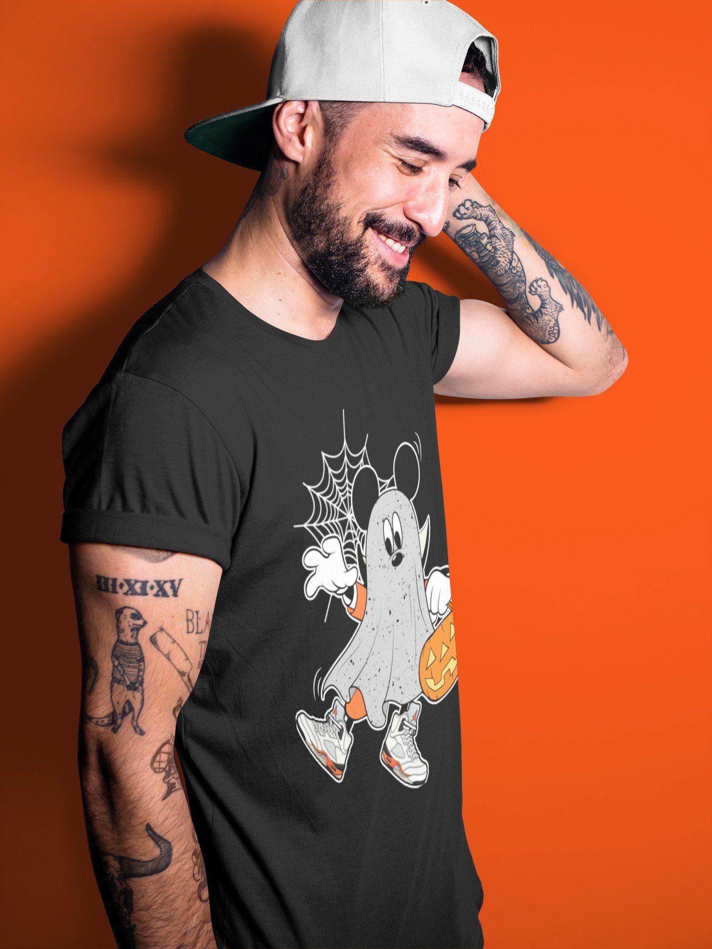 Jordan 5 Shattered Backboard unique Halloween sneaker tee Ghost Mouse Sneaker Tees Jordan 5 Shattered Backboard Sneaker Release Tees Unisex Shirts