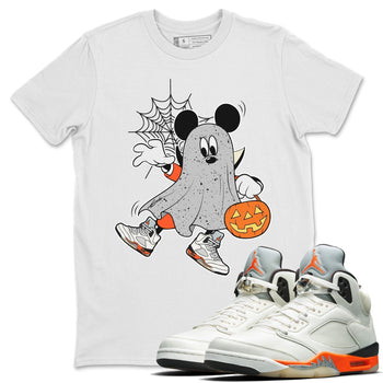 Jordan 5 Shattered Backboard unique Halloween sneaker tee Ghost Mouse Sneaker Tees Jordan 5 Shattered Backboard Sneaker Release Tees Unisex Shirts