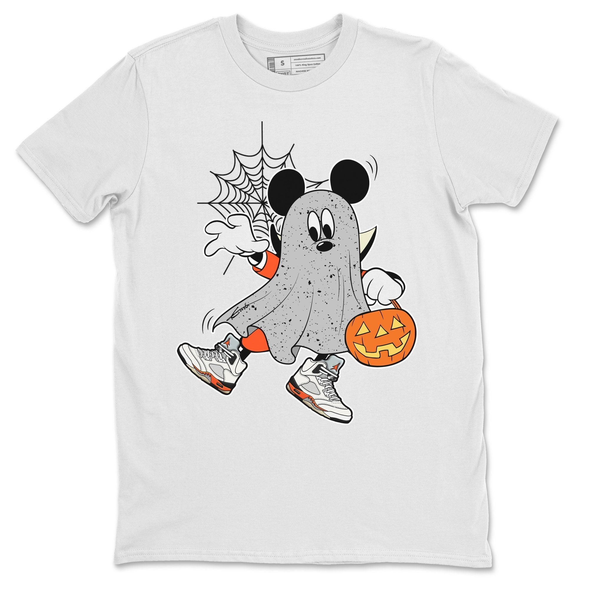 Jordan 5 Shattered Backboard unique Halloween sneaker tee Ghost Mouse Sneaker Tees Jordan 5 Shattered Backboard Sneaker Release Tees Unisex Shirts