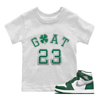 Jordan 1 Gorge Green Sneaker Match Tees Goat 23 Sneaker Tees Jordan 1 Gorge Green Sneaker Release Tees Kids Shirts