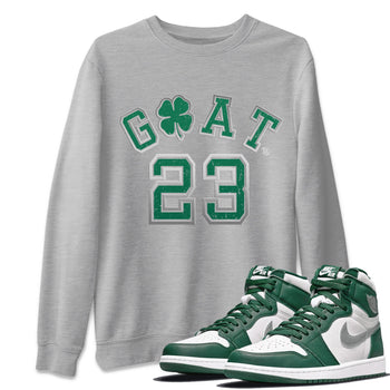 Jordan 1 Gorge Green Sneaker Match Tees Goat 23 Sneaker Tees Jordan 1 Gorge Green Sneaker Release Tees Unisex Shirts