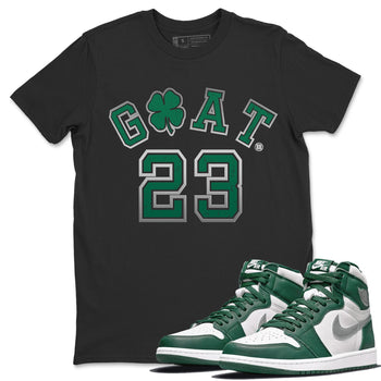 Jordan 1 Gorge Green Sneaker Match Tees Goat 23 Sneaker Tees Jordan 1 Gorge Green Sneaker Release Tees Unisex Shirts