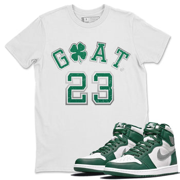 Jordan 1 Gorge Green Sneaker Match Tees Goat 23 Sneaker Tees Jordan 1 Gorge Green Sneaker Release Tees Unisex Shirts