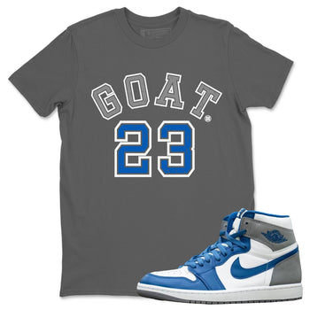 Jordan 1 True Blue Sneaker Match Tees Goat 23 Sneaker Tees Jordan 1 True Blue Sneaker Release Tees Unisex Shirts