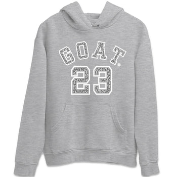 Jordan 1 White Cement Sneaker Match Tees Goat 23 Sneaker Tees Jordan 1 White Cement Sneaker Release Tees Unisex Shirts