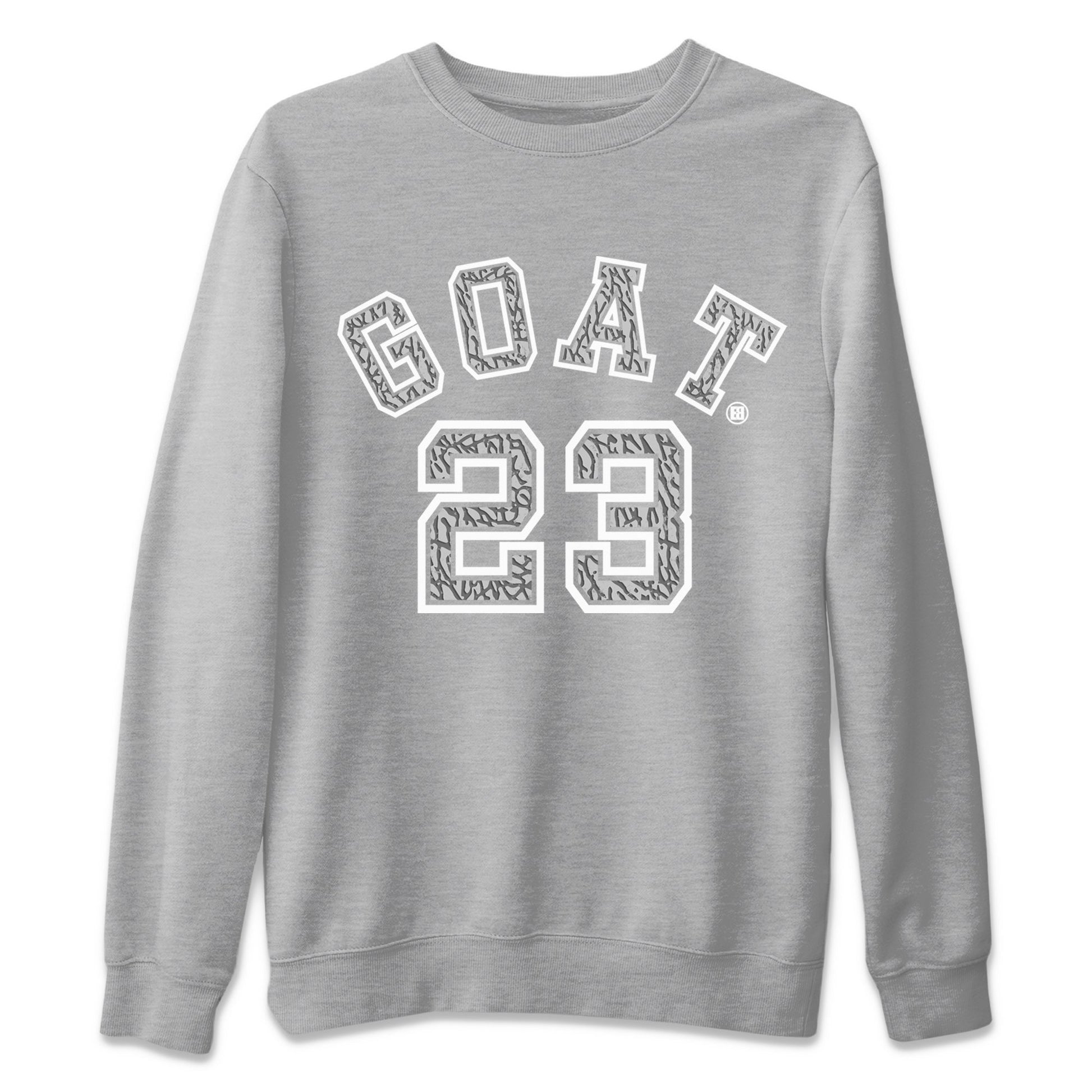 Jordan 1 White Cement Sneaker Match Tees Goat 23 Sneaker Tees Jordan 1 White Cement Sneaker Release Tees Unisex Shirts