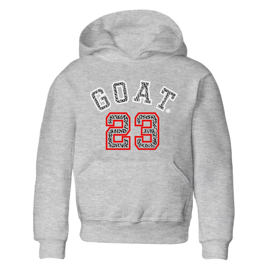 Air Jordan 3 White Cement Sneaker Match Tees Goat 23 Sneaker Tees Air Jordan 3 Retro White Cement Sneaker Release Tees Kids Shirts Heather Grey 2