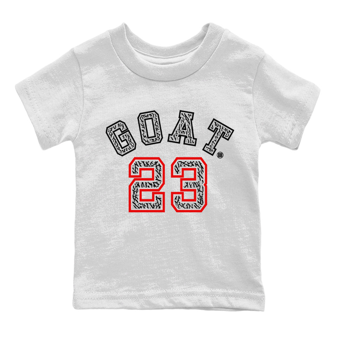 Air Jordan 3 White Cement Sneaker Match Tees Goat 23 Sneaker Tees Air Jordan 3 Retro White Cement Sneaker Release Tees Kids Shirts White 2