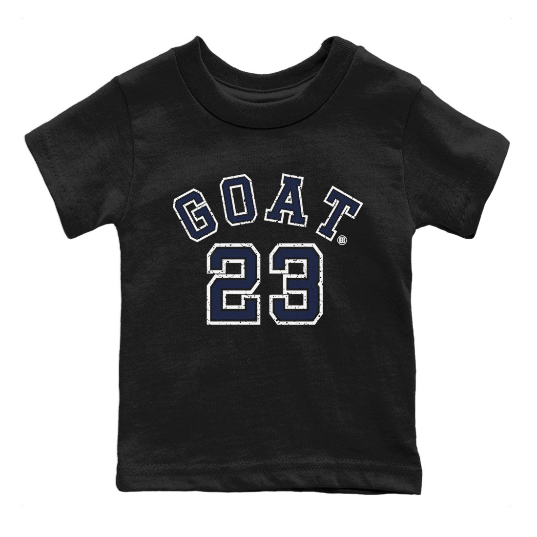 Air Jordan 5 Georgetown Sneaker Match Tees Goat 23 Sneaker Tees 5 Georgetown SNRT Sneaker Release Tees Navy 5s Kids Shirts Black 2