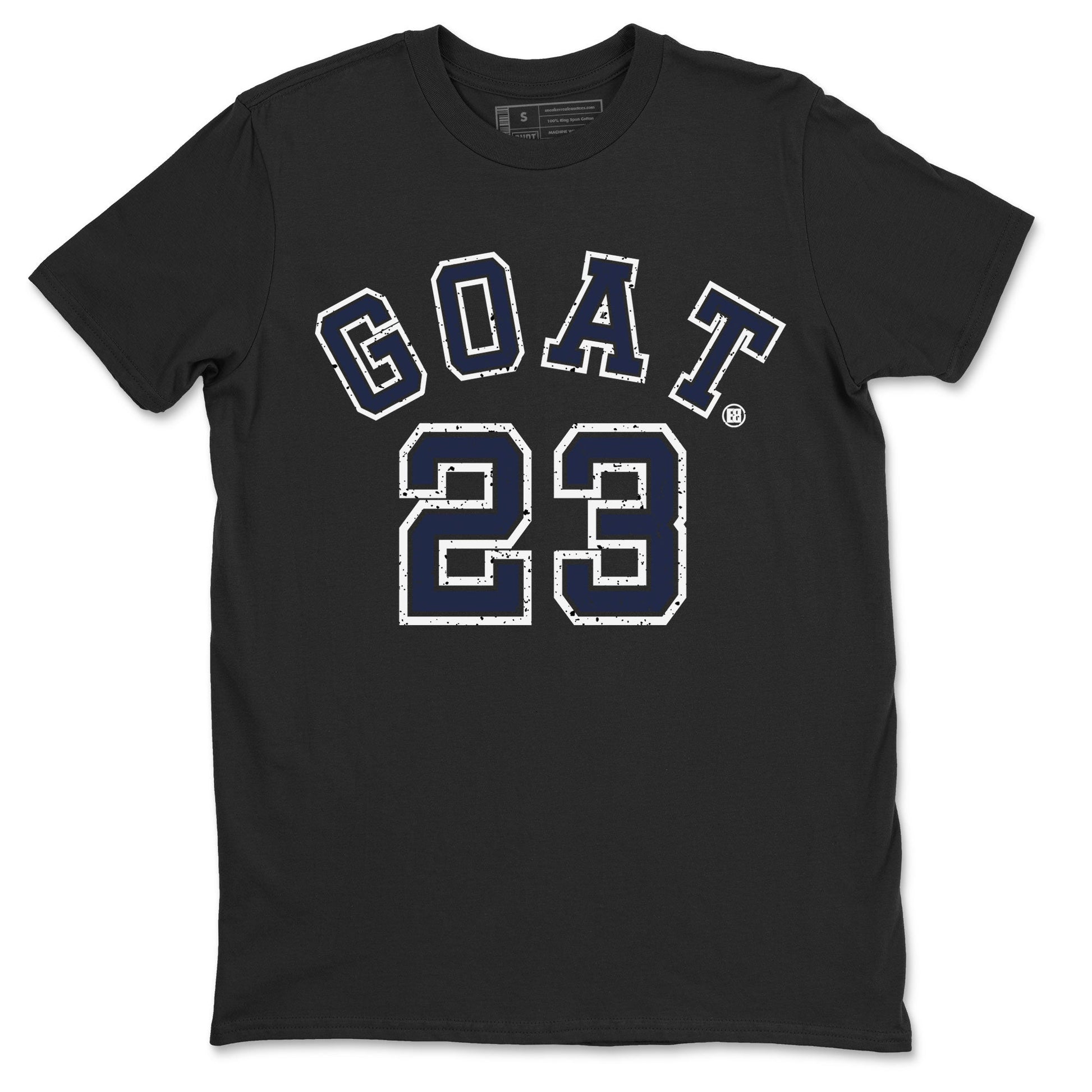 Air Jordan 5 Georgetown Sneaker Match Tees Goat 23 Sneaker Tees 5 Georgetown SNRT Sneaker Release Tees Navy 5s Unisex Shirts Black 2